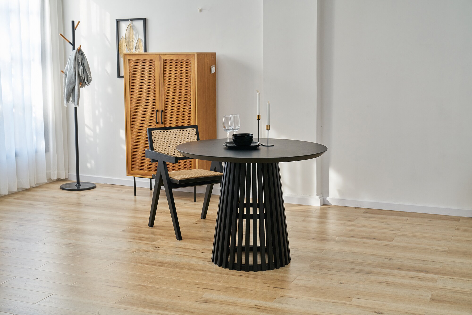 Esstisch 100cm Esszimmertisch Wohnzimmertisch Küchentisch Speisetisch natur