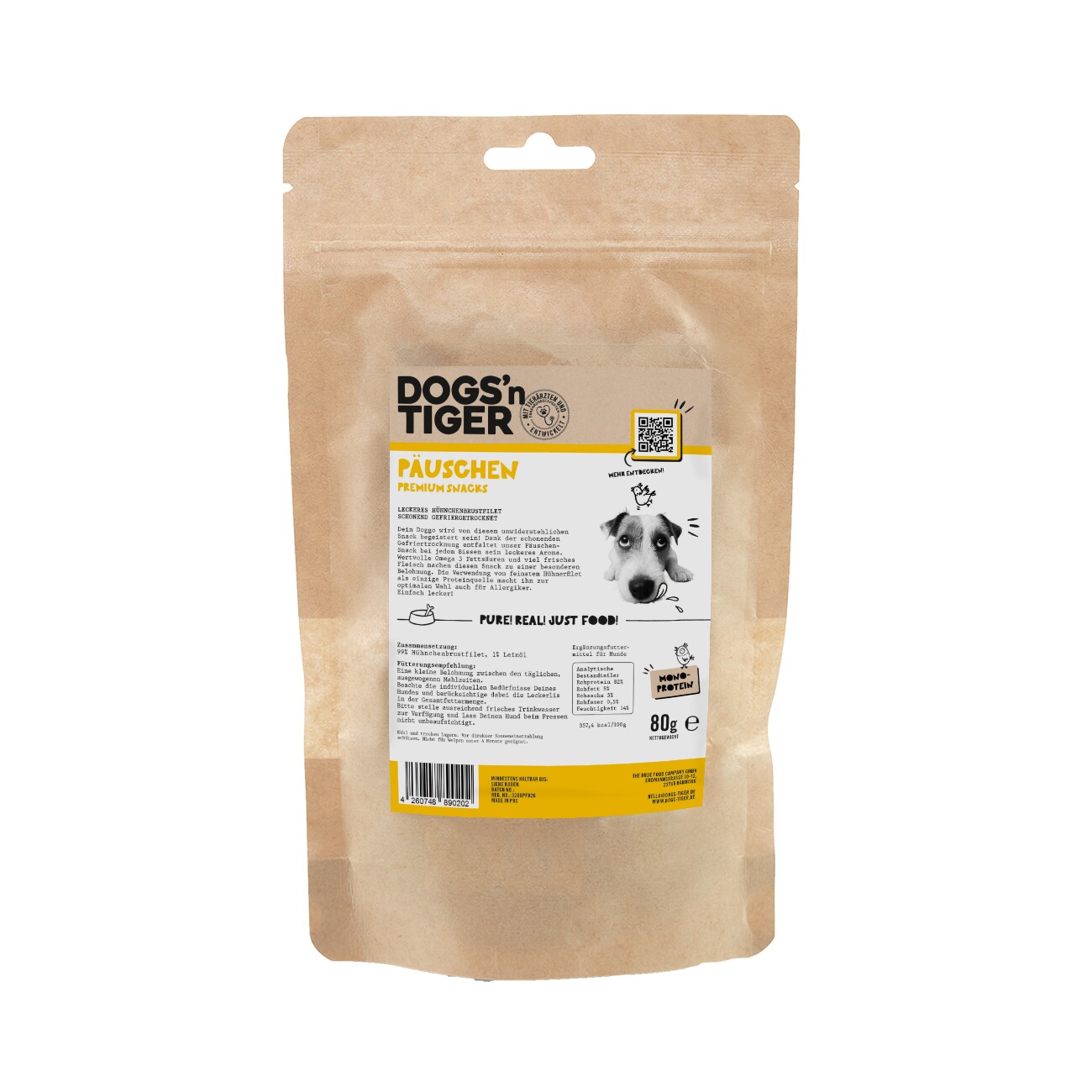 Dogs'n Tiger Päuschen | Huhn 320 g