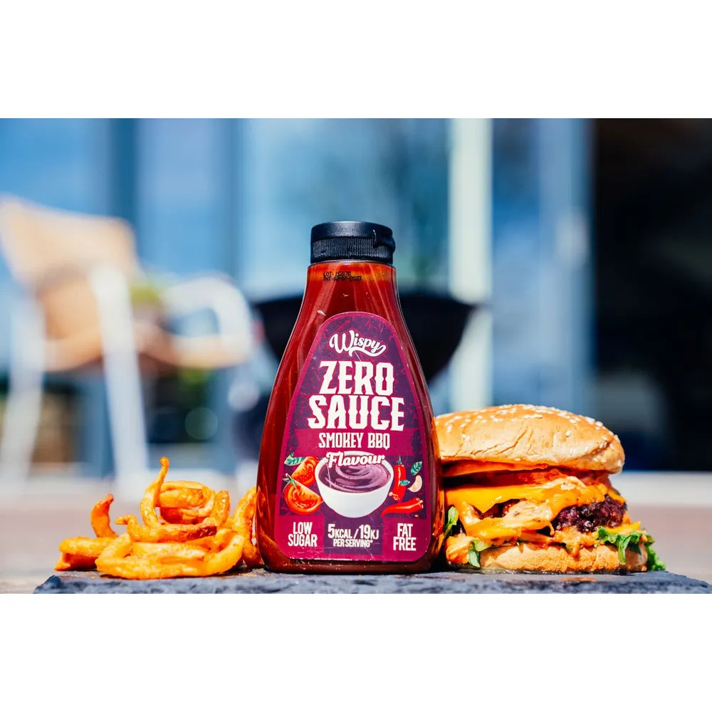 Wispy Zero Sauce Smokey BBQ - 430 g.