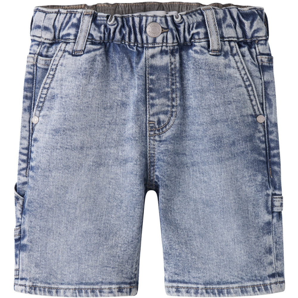 Køb Name It Light Blue Denim Nmmben Loose Dnm Bermuda 8620-Bc Noos
