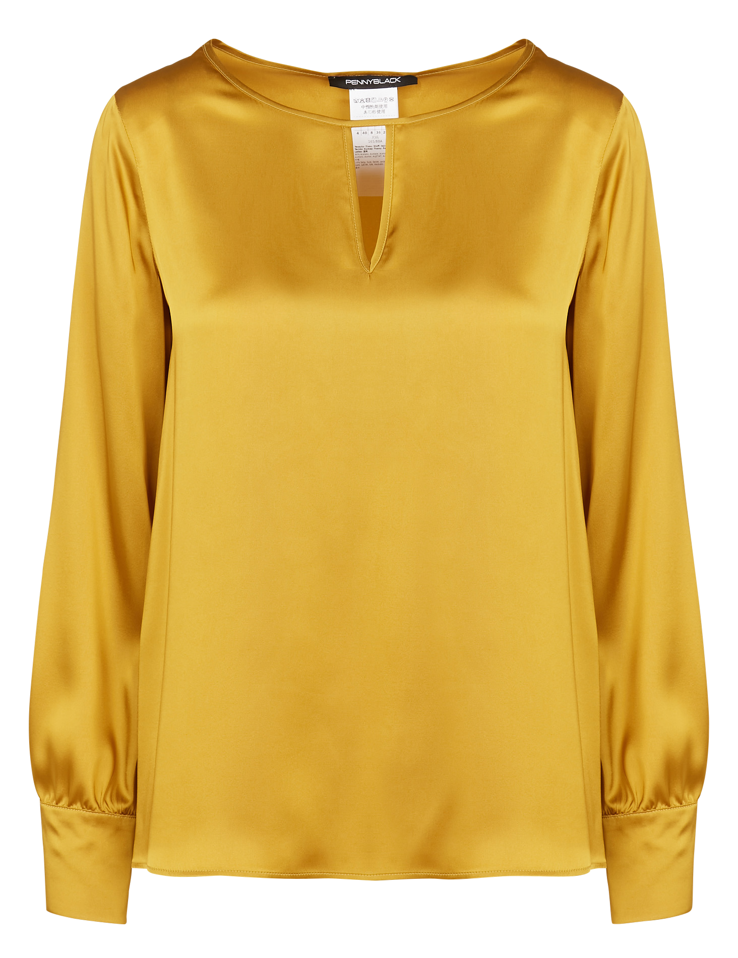 Top col rond| Jaune