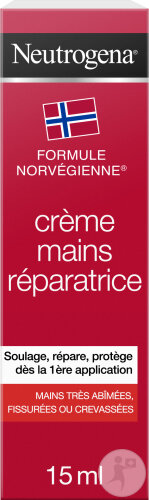 Neutrogena Formule Norvégienne Crème Mains Réparatrice Mains Très Abîmées Tube 15ml