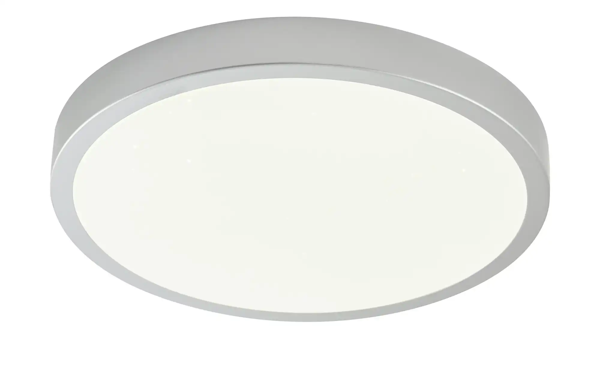 KHG LED-Deckenleuchte, silber mit Sterneneffekt