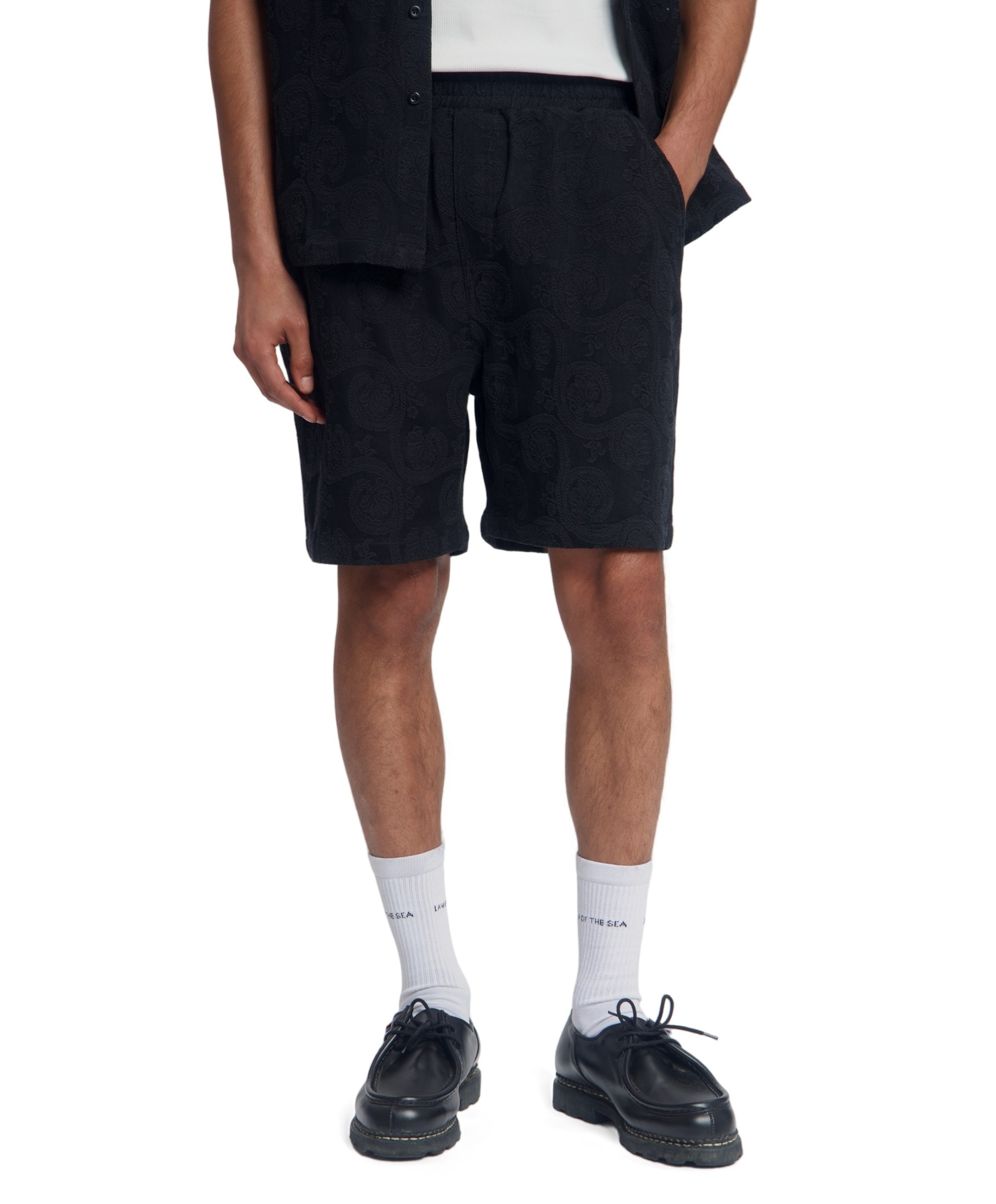 Law of the Sea Bris heren korte broek zwart