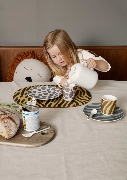 Ferm Living Safari lion kussen natural