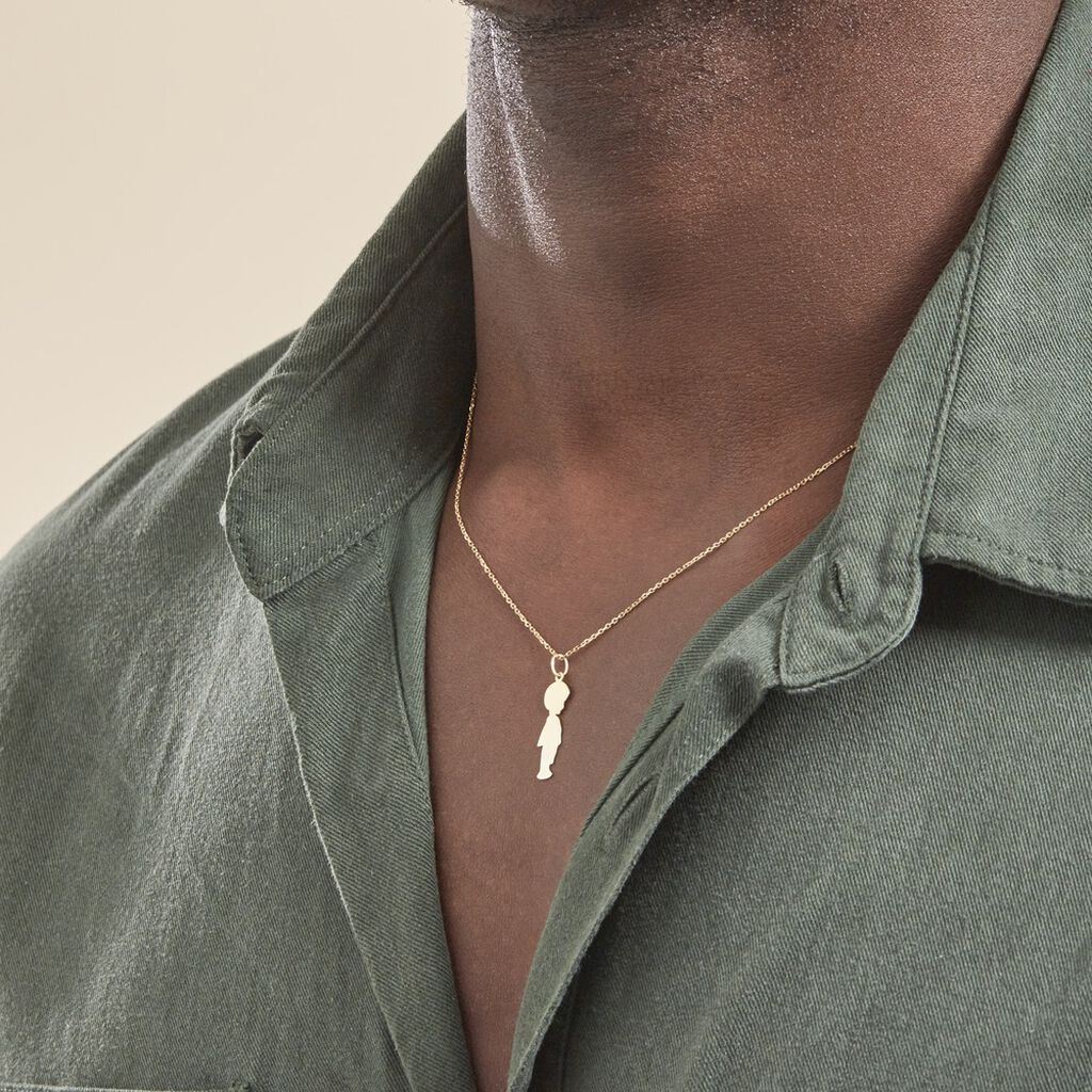 Pendentif Estrellita Garcon Or Jaune