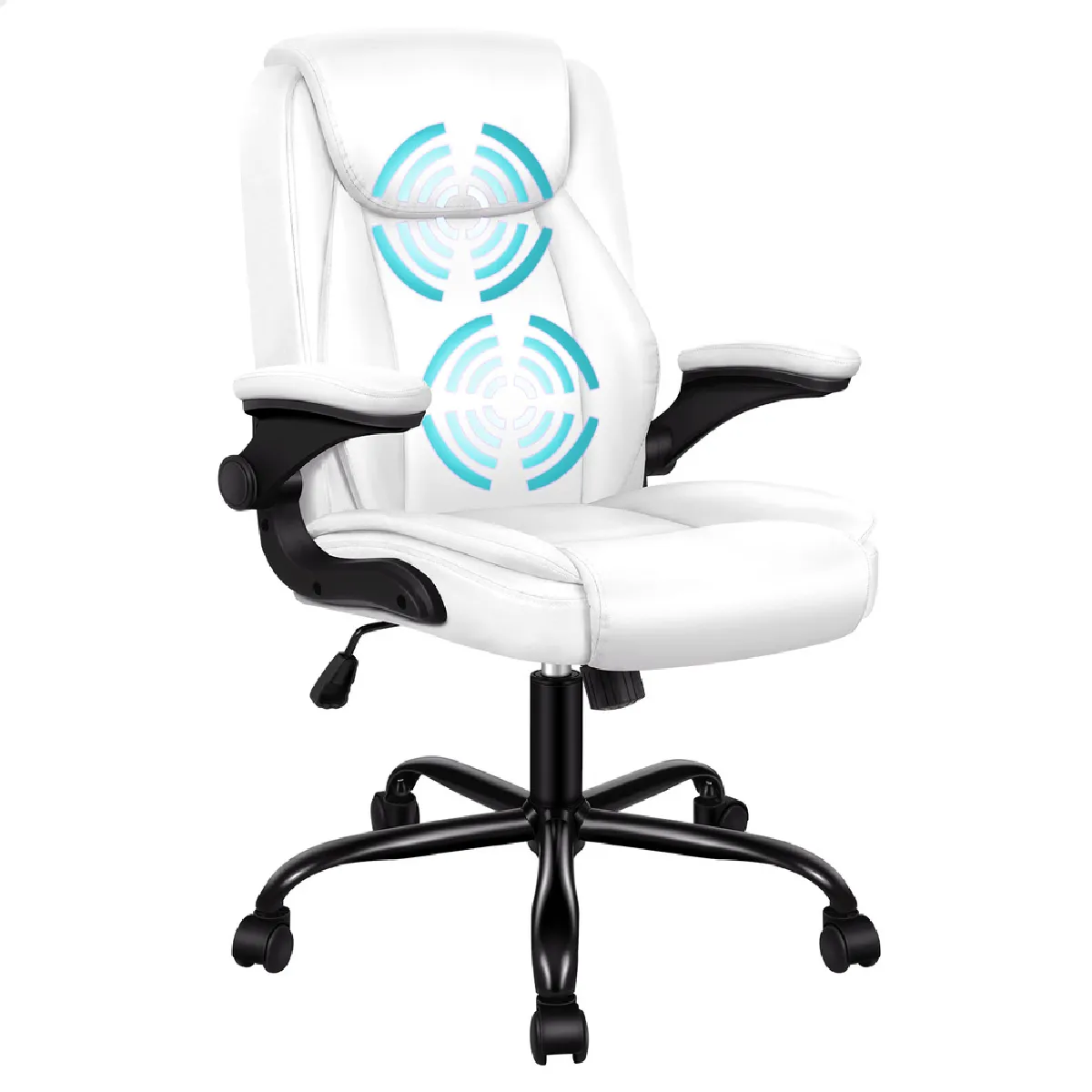 ALFORDSON Chaise de massage - Blanc