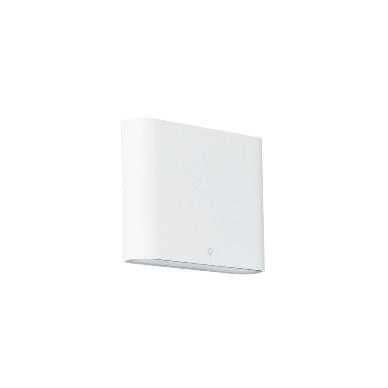 Moderne buiten wandlamp wit 11,5 cm incl. LED - Batt