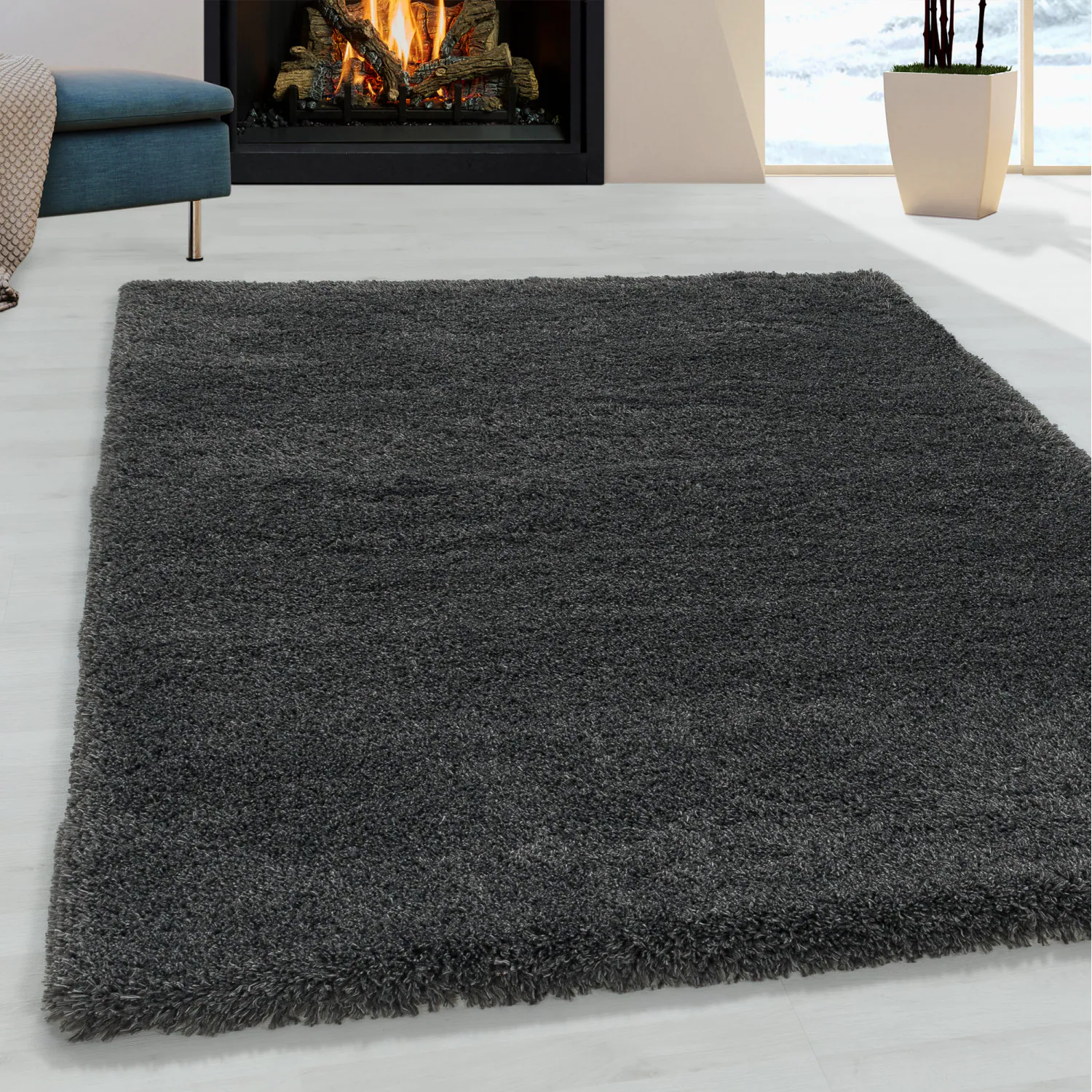 Wunderschöne Shaggy Hochflor Langflor 30mm Shaggy Teppich in Verschiedene Farben