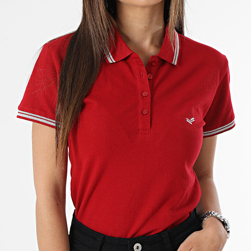 Polo Manches Courtes Jule Rouge
