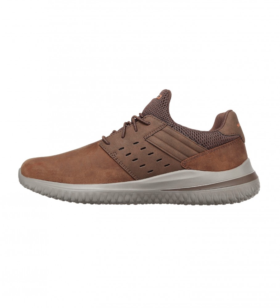 Tênis Skechers Delson 3.0 de couro