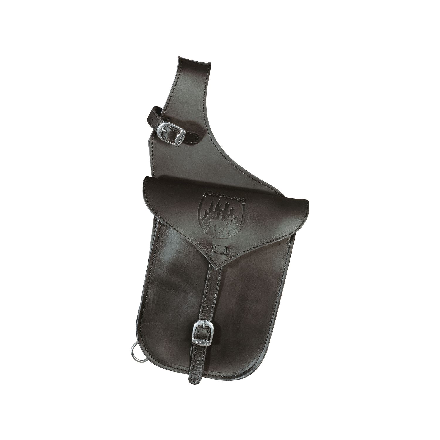 Loesdau Doppel-Satteltasche  - schwarz