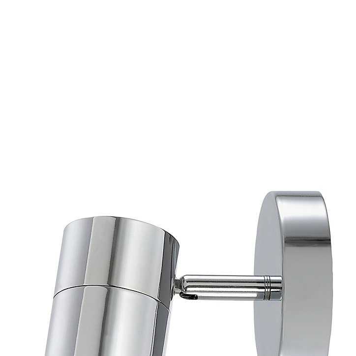 Spot de salle de bain G10 5W IP44 GoodHome argent