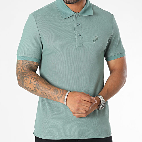 Polo Manches Courtes Vert