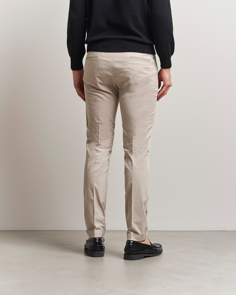 Briglia 1949 Slim Fit Cotton Chinos Beige