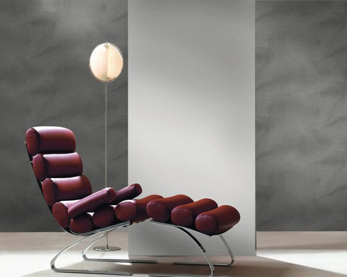 Vliesbehang 53313 Colani VISIONS effen grijs