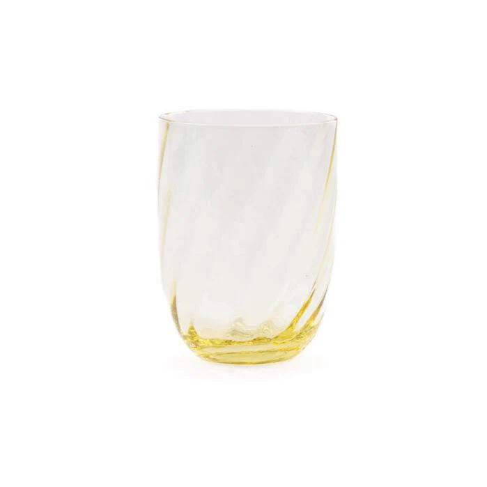 Anna Von Lipa  Swirl tumbler glas - gul