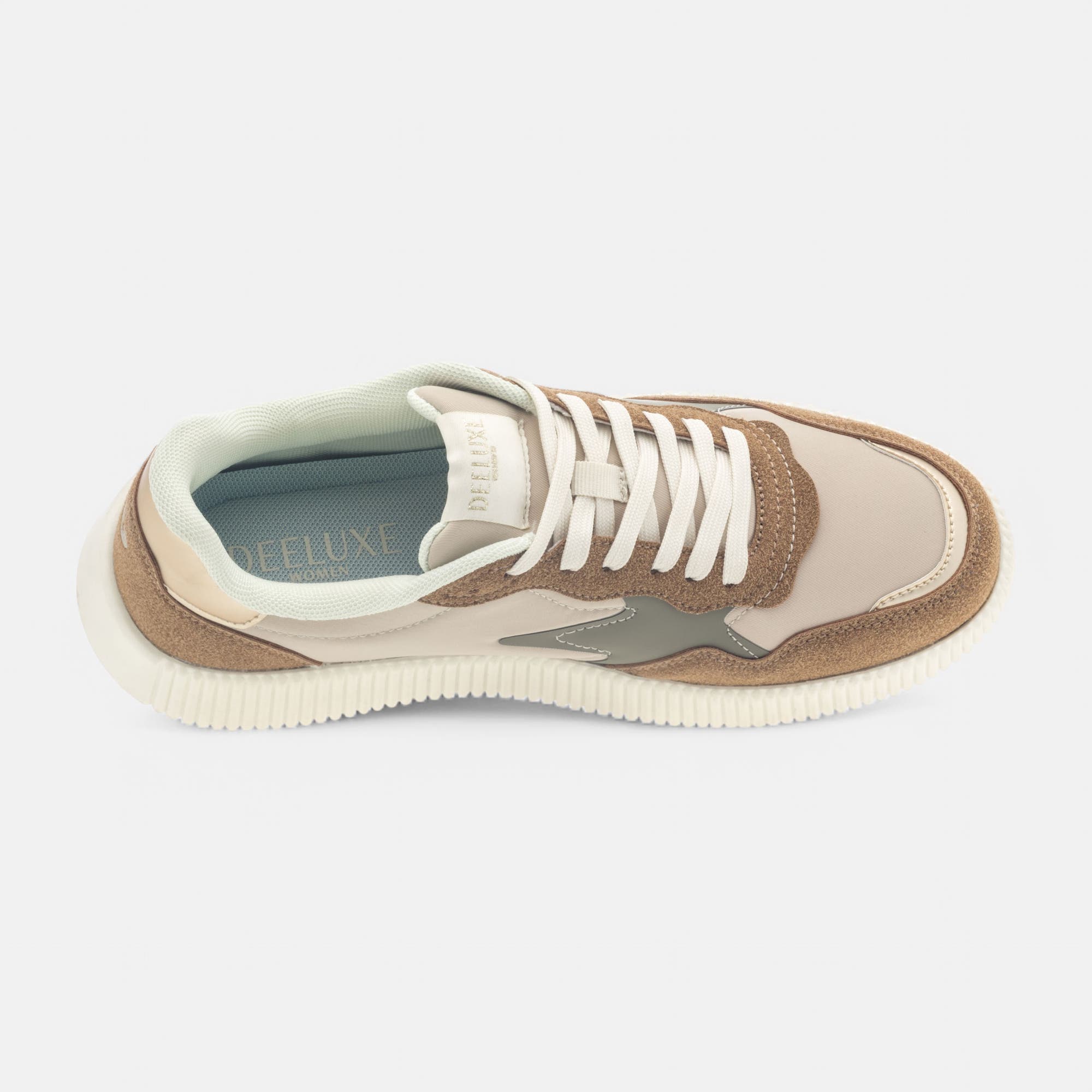 Baskets basses Femme beige