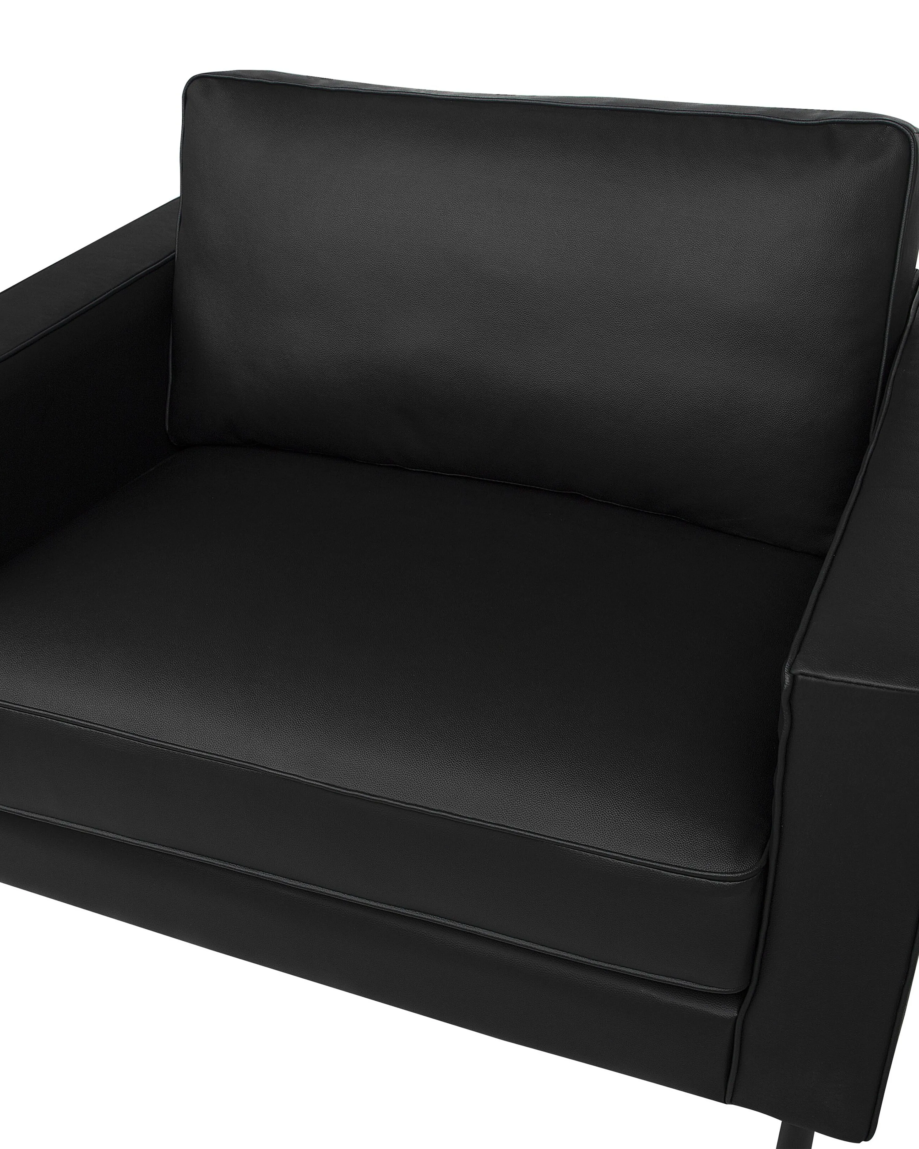 Fauteuil SAVALEN Leer Zwart