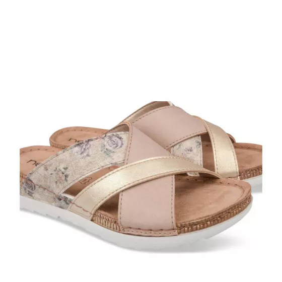 Mules BEIGE NEOSOFT FEMME
