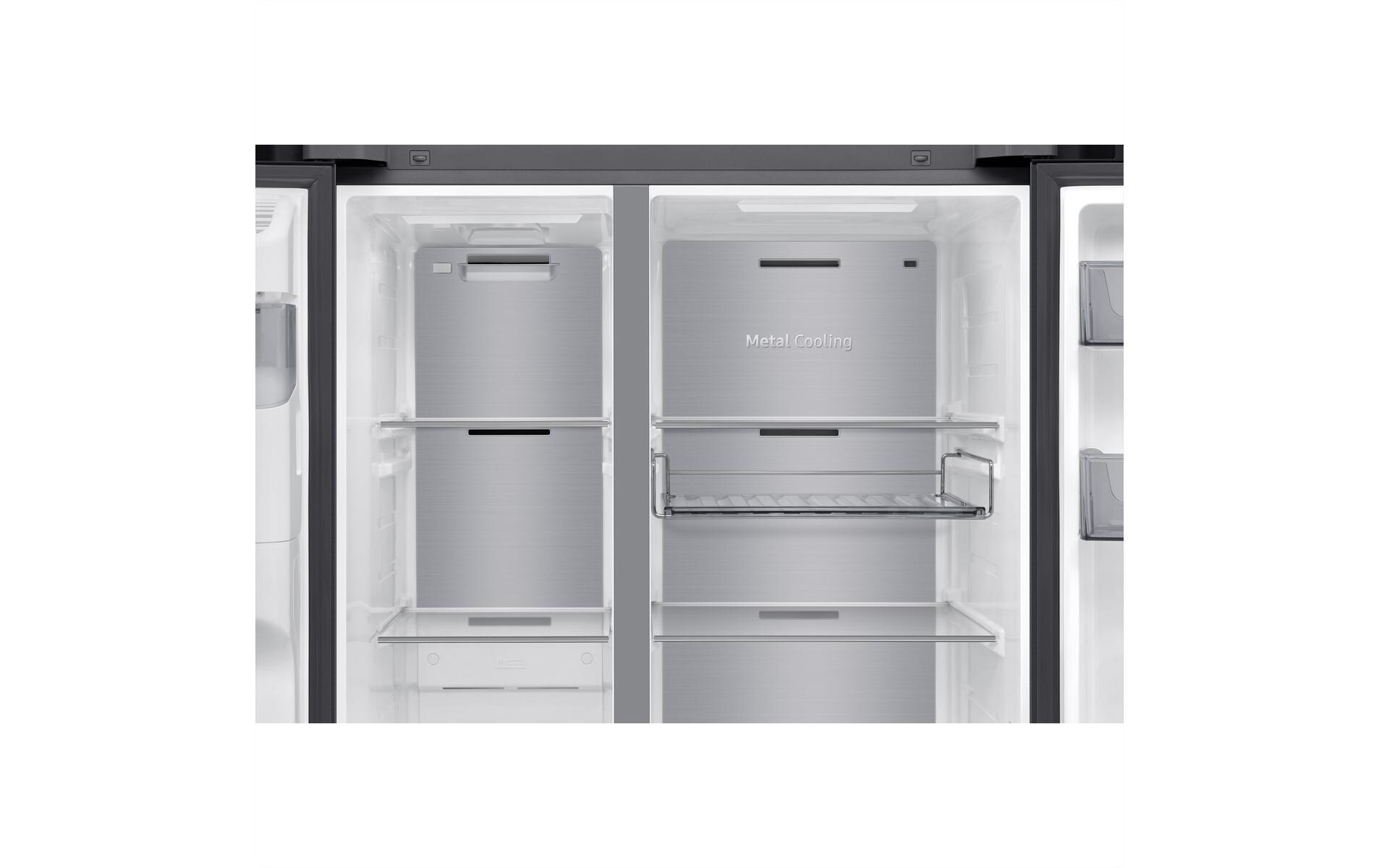 Foodcenter RS80F64KDFWS Schwarz<br>Side by Side Kühl- und Gefrierteil