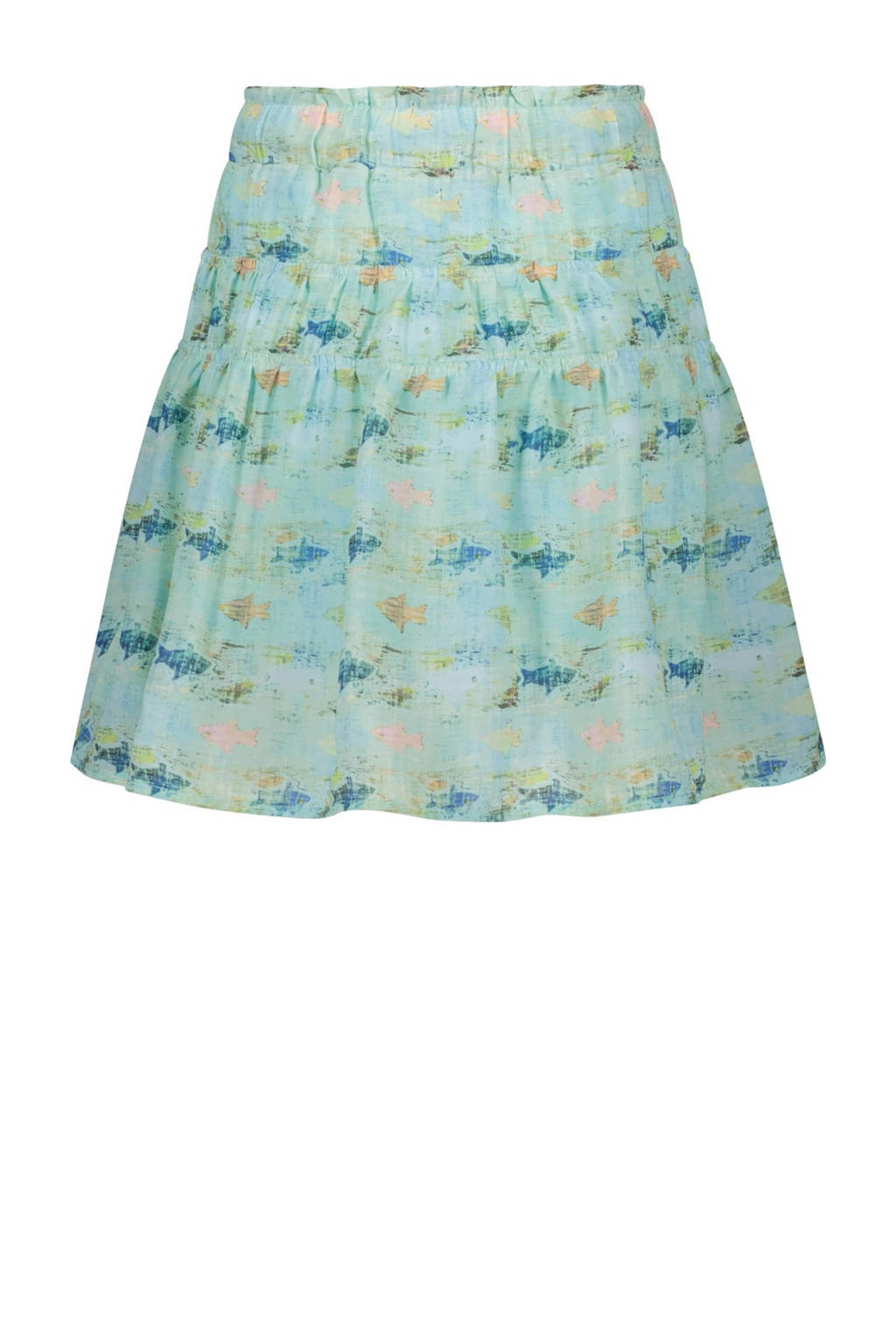 NONO rok Nellie van polyester mintgroen
