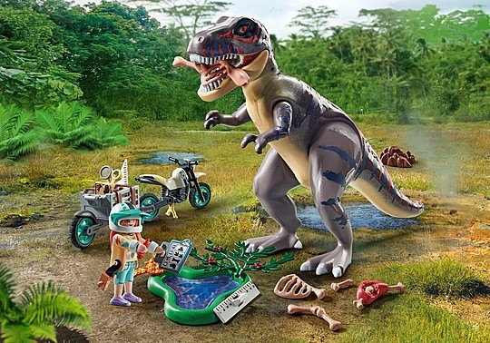 Playmobil - T-Rex-sporstien (71524)