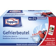 Sachet de congélation avec fond solide
