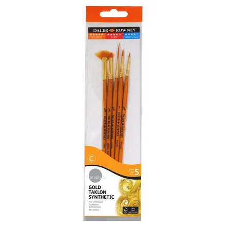 Simply Pinselset Acryl 5tlg
