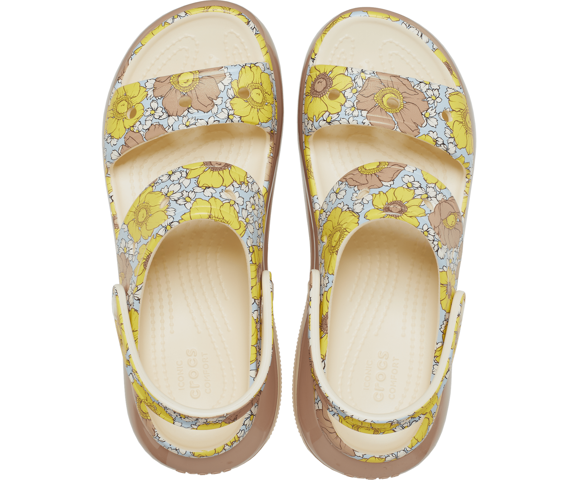 Mega Crush Retro Floral Sandal