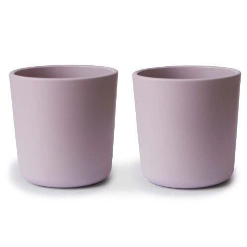 Mushie kinderbekers soft lilac - 2st