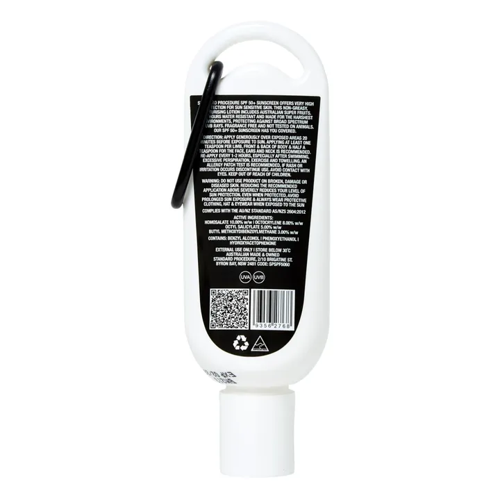 Standard Procedure Crème solaire SPF 50+