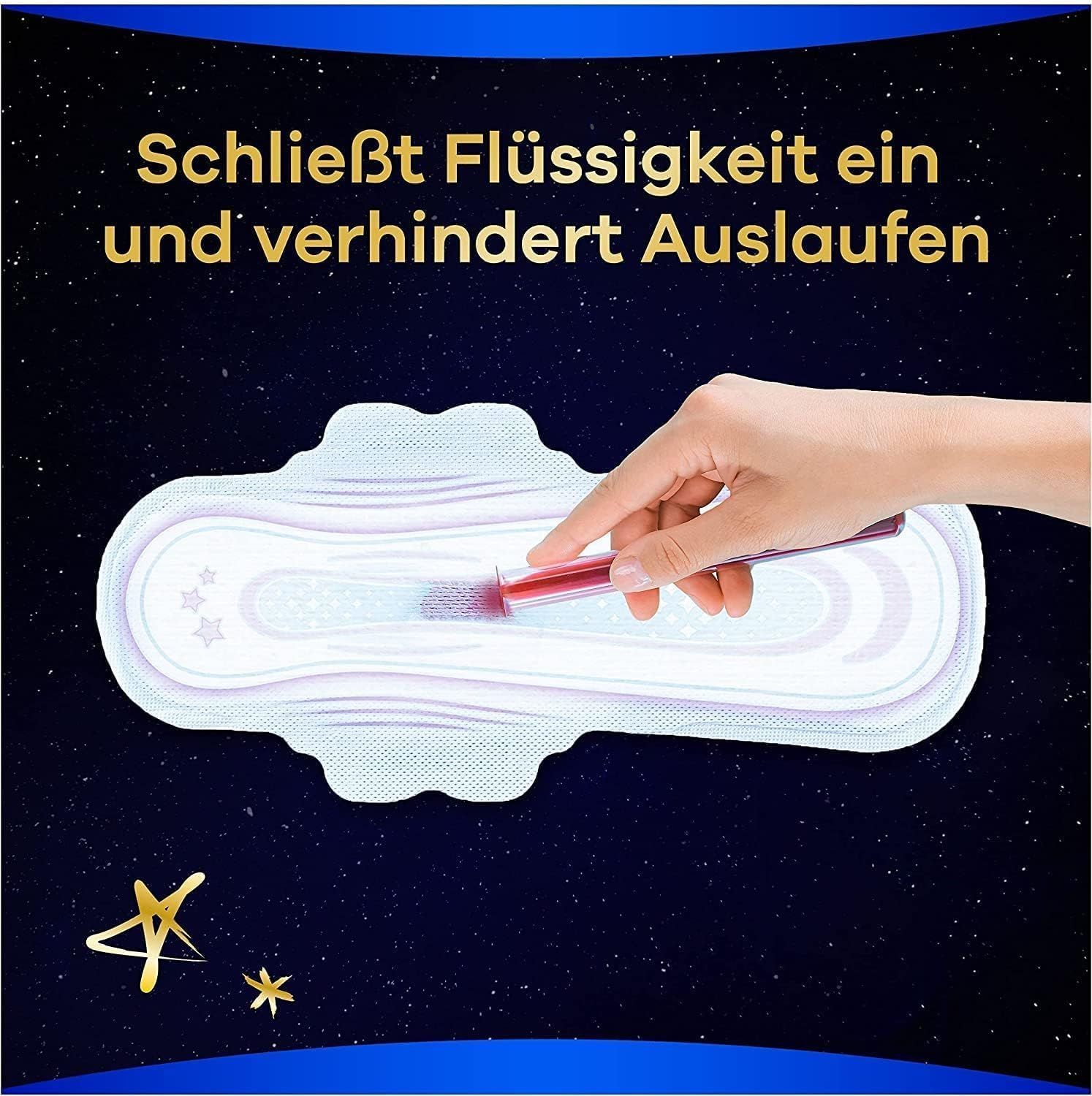always Ultra Binde Secure Night Extra mit Flügeln Monatspaket, 64 Binden (4 Packungen x 16 Stück)