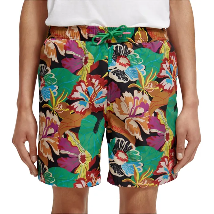 Scotch & Soda Mid Length Printed AOP Zwemshort Heren