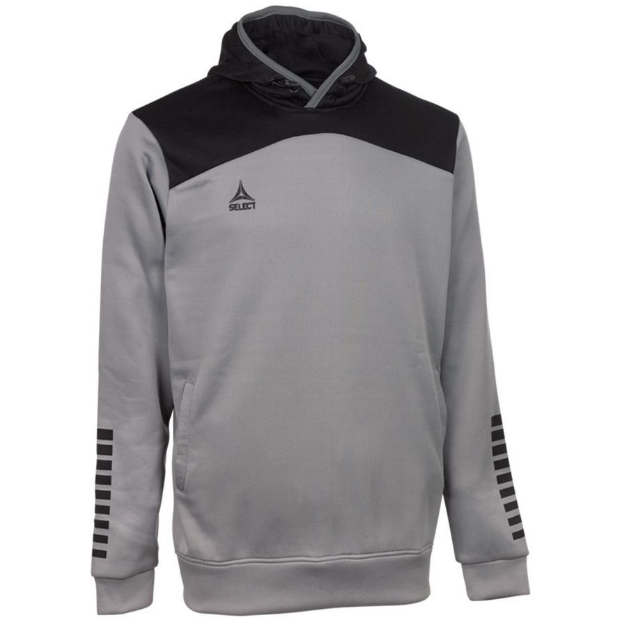 Select Sweat à Capuche Oxford V22 - Gris/Noir