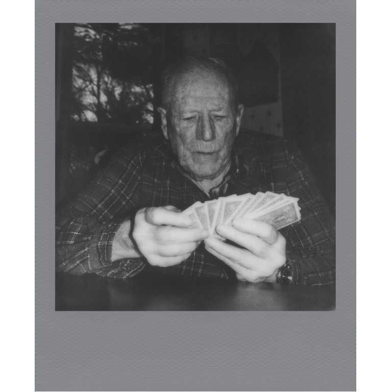 Polaroid Sofortbildfilm B&W Monochrome Frame
