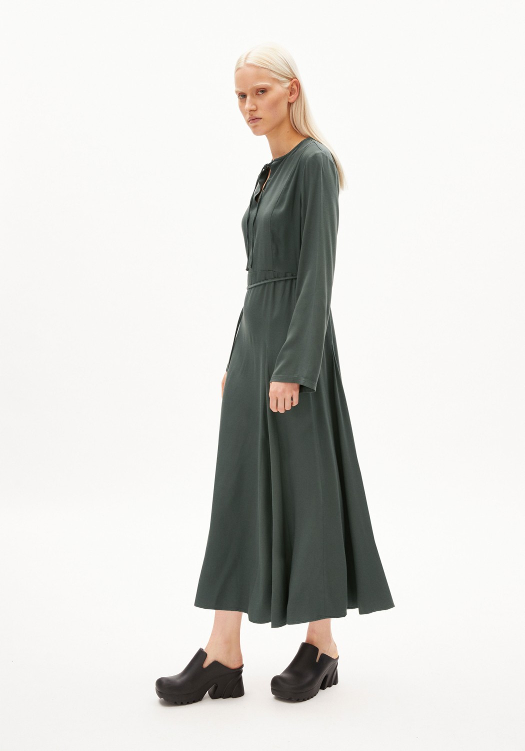 Armedangels Kleid Mariolaana Space Steel
