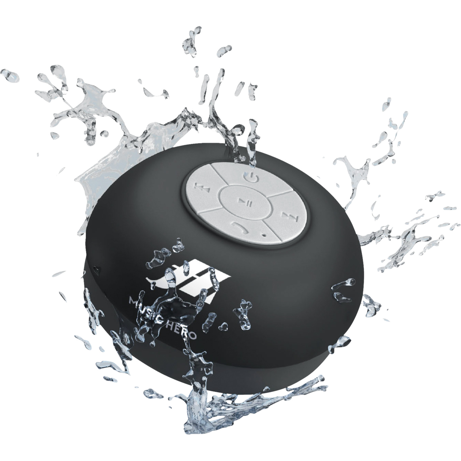 3W wireless speaker Octopump, schwarz