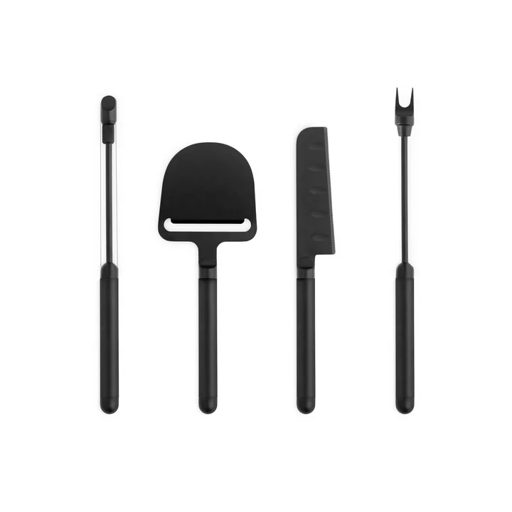 Normann Copenhagen - Pebble Käsemesser, schwarz