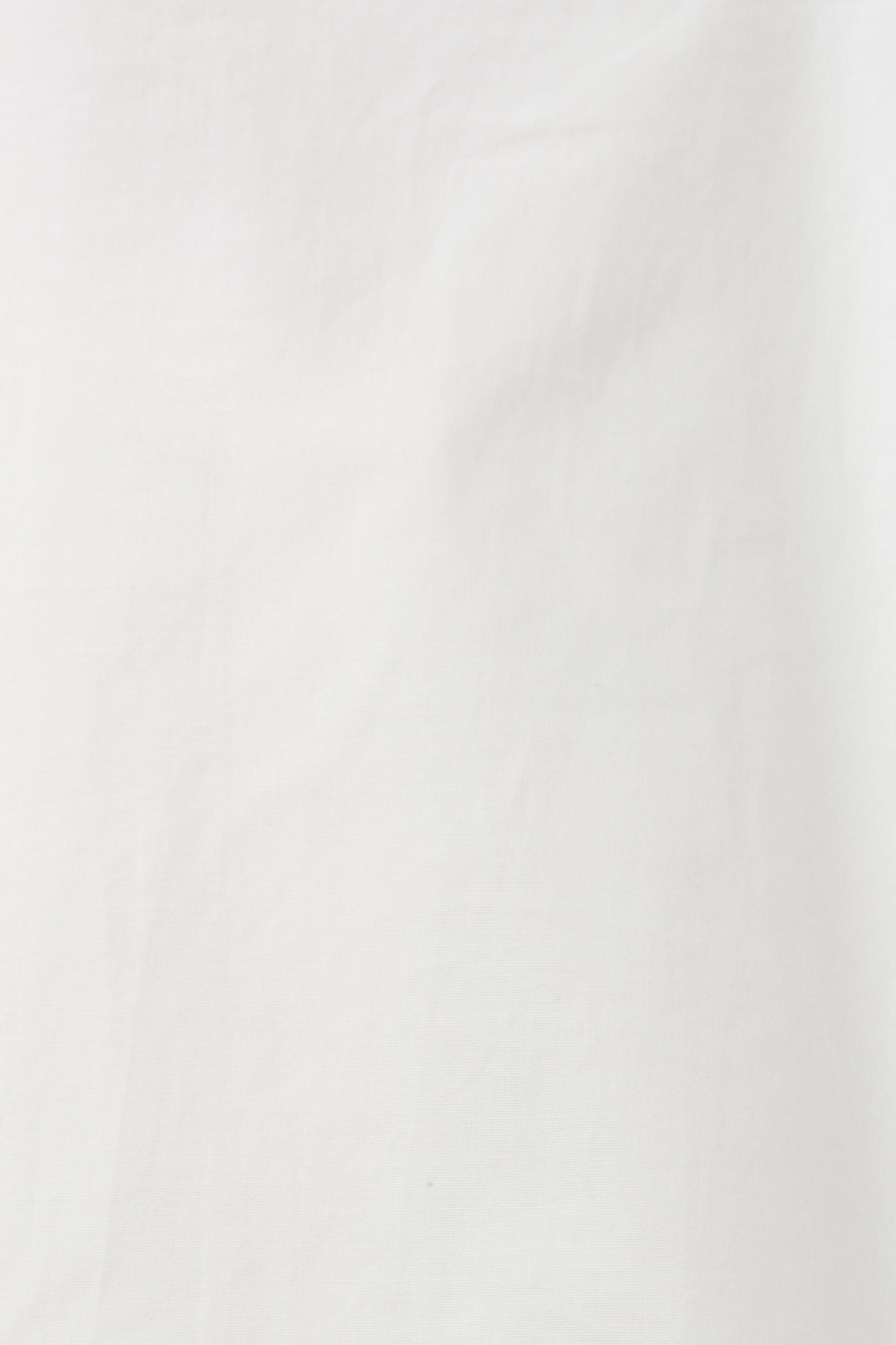 Chemise à manches courtes en popeline de coton