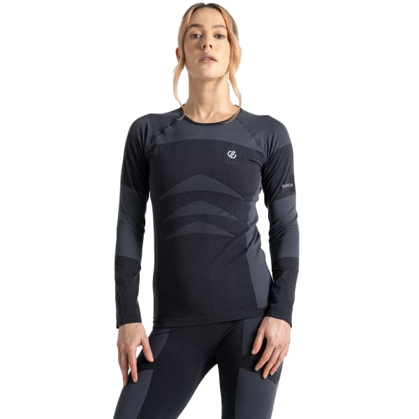 T-shirt thermique DARE 2B IN THE ZONE II LONG SLEEVE TEE BLACK/BLACK
