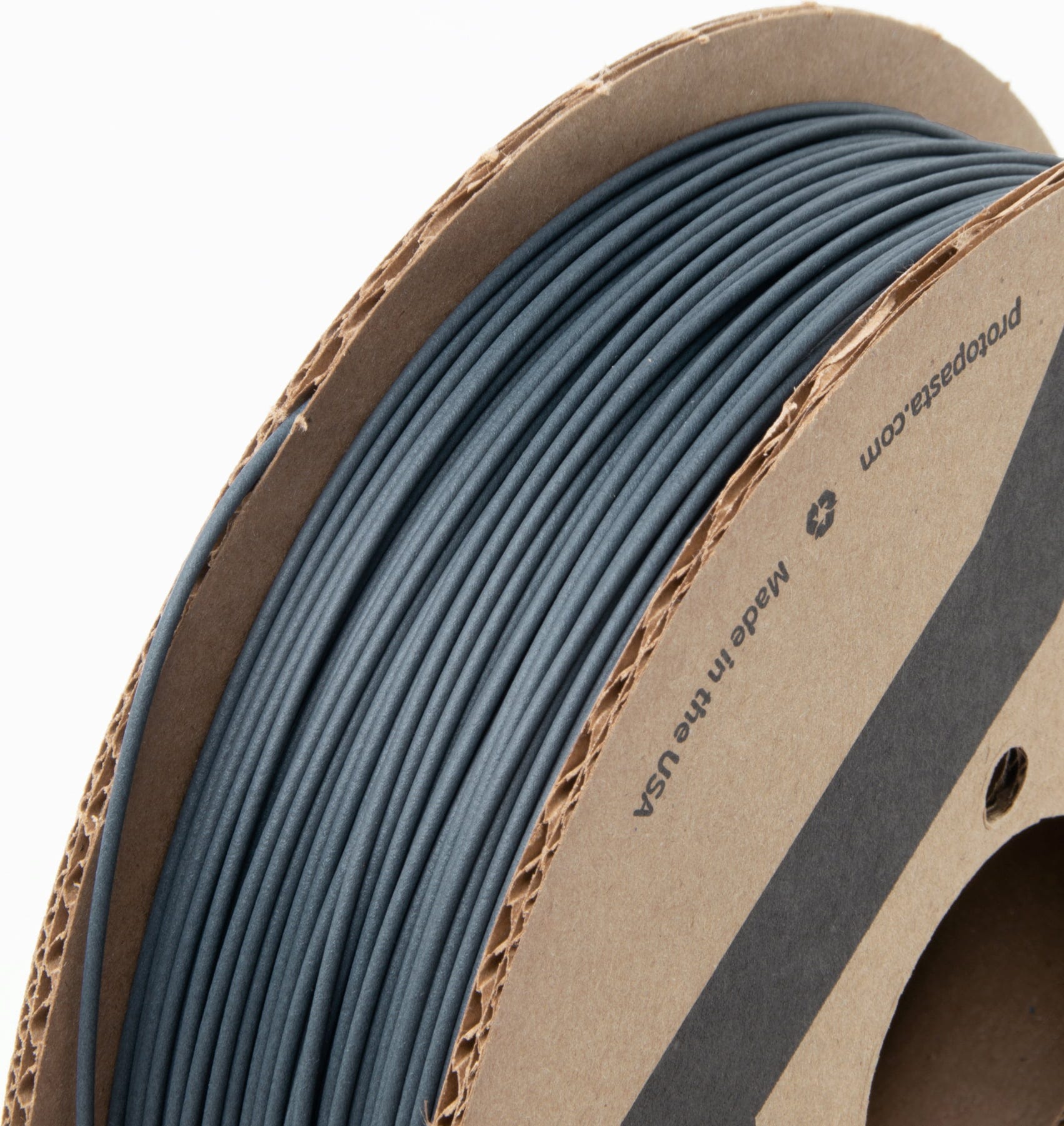 Protopasta  Dark Gray Carbon Fiber HTPLA, 1,75 mm / 500 g    Mit Kohlefasern verstärktes PLA Filament