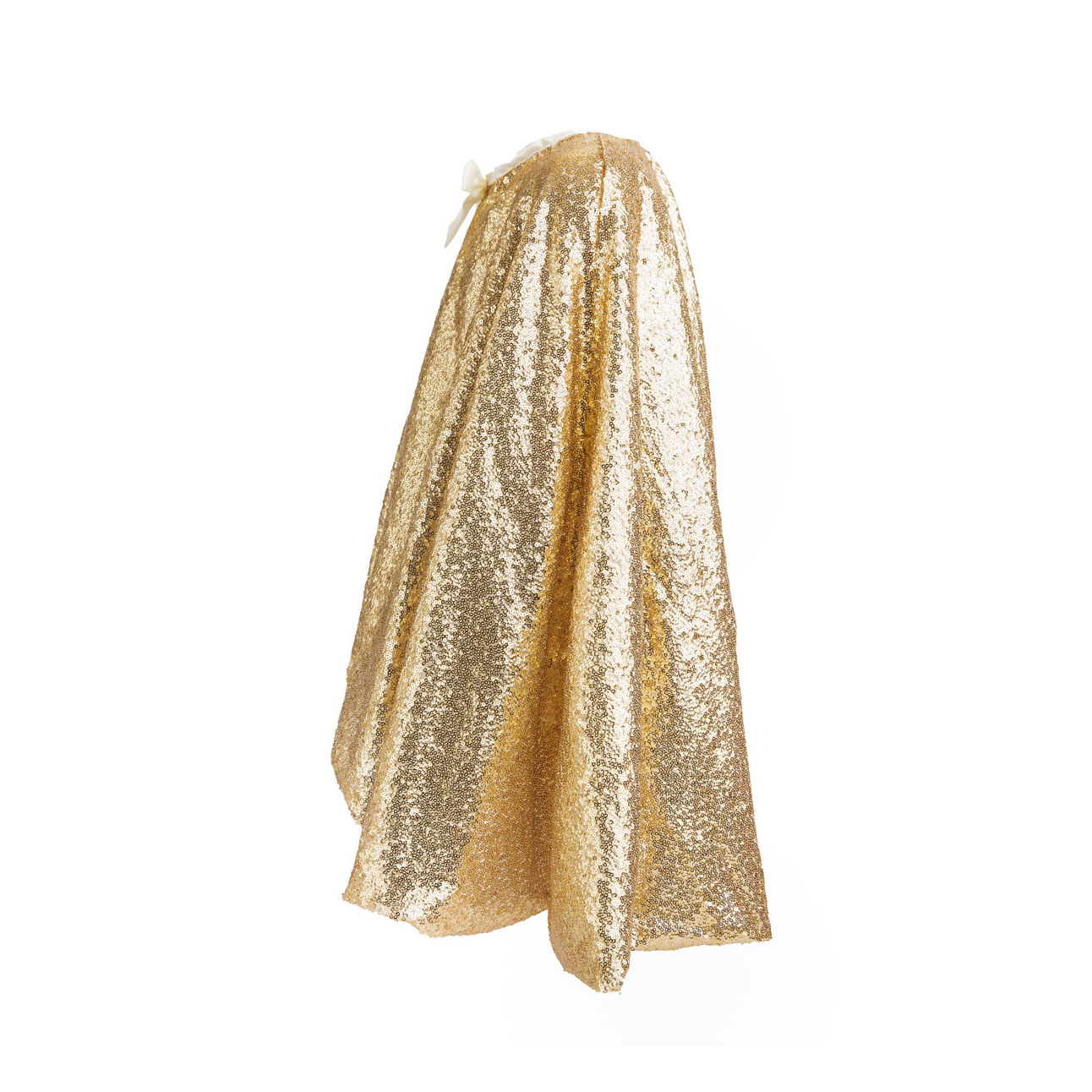 Sparkle Cape met Pailletten Goud, 4-6 jaar