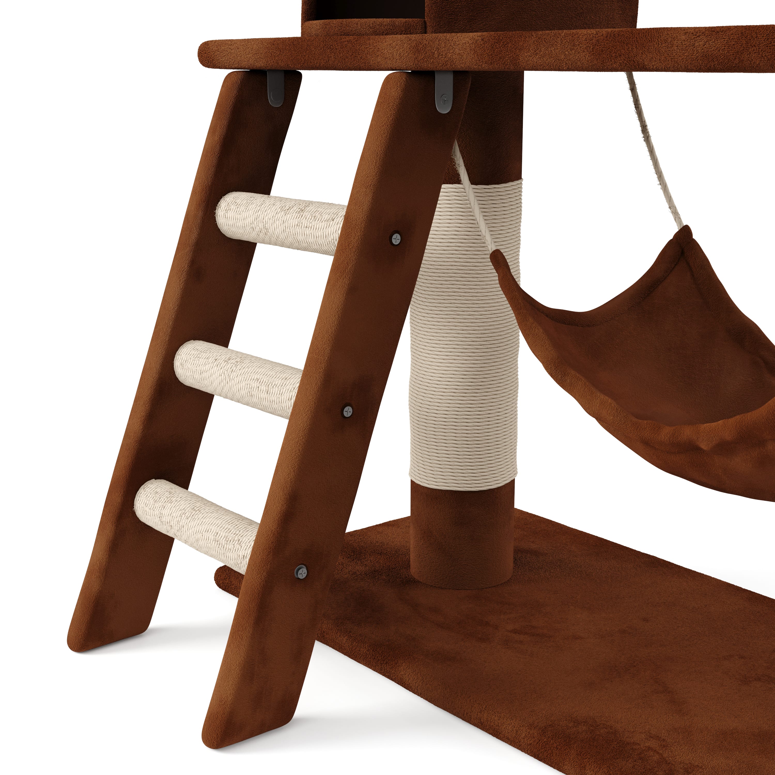Katzenbaum SIMBA 141 cm braun