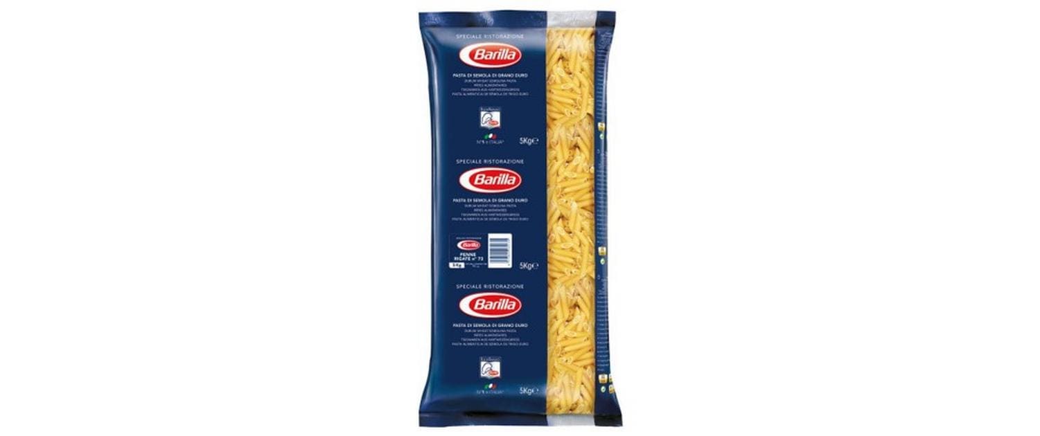 Teigwaren Penne rigate Nr. 73 5 kgPasta aus Hartweizengriess