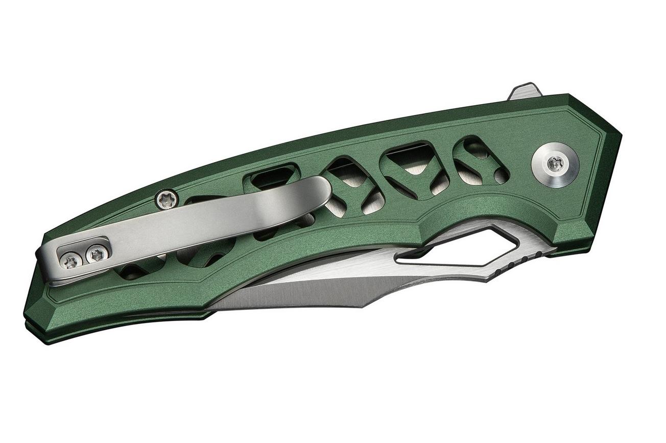 Civivi Anaaki C24039-3 Satin Green Aluminum, zakmes