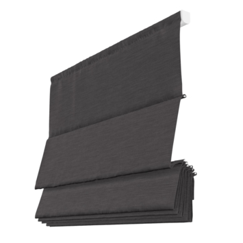 Vouwgordijn Lise 4510 anthracite