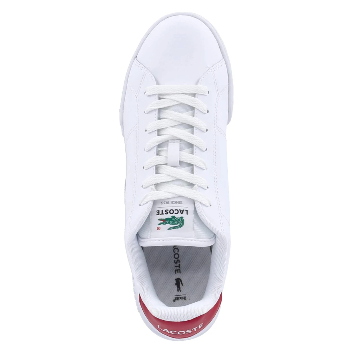 LacosteLow Sneaker CARNABY - wht/nvy/red