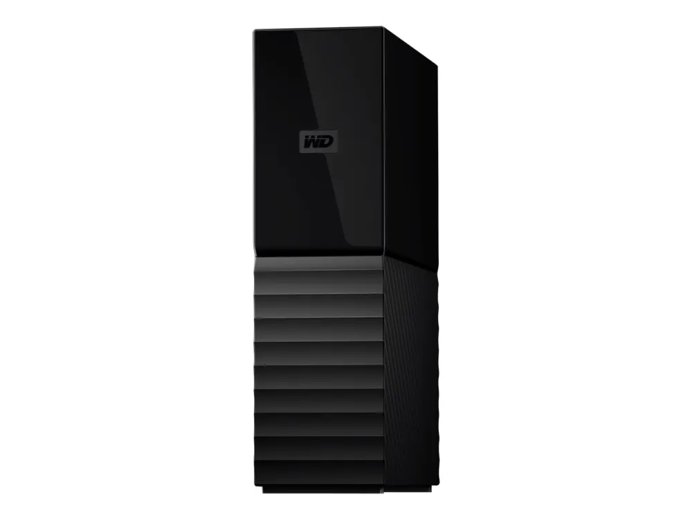 WD My Book WDBBGB0120HBK - Harddisk - krypteret - 12 TB - ekstern (stationær) - USB 3.0 - 256-bit AES - sort