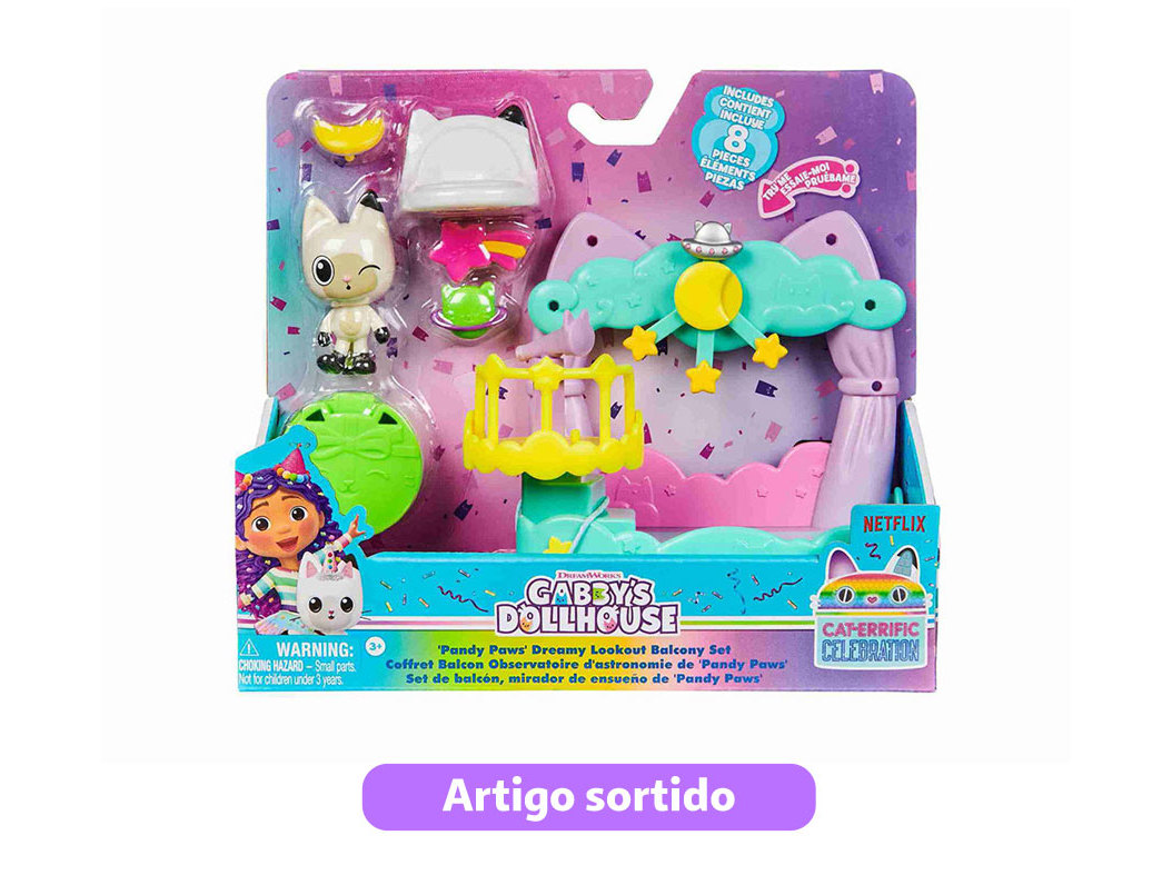 VARANDA GABBY'S DOLLHOUSE MODELOS SORTIDOS